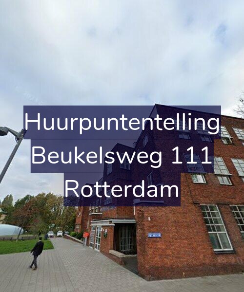 Foto gevel Huurpuntentelling voor Beukelsweg 111, Rotterdam