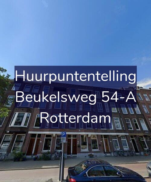 Foto gevel Huurpuntentelling voor Beukelsweg 54-A, Rotterdam