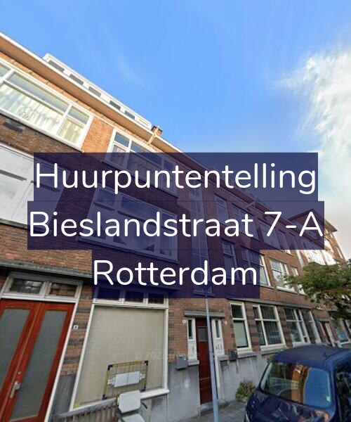 Foto gevel Huurpuntentelling voor Bieslandstraat 7-A, Rotterdam