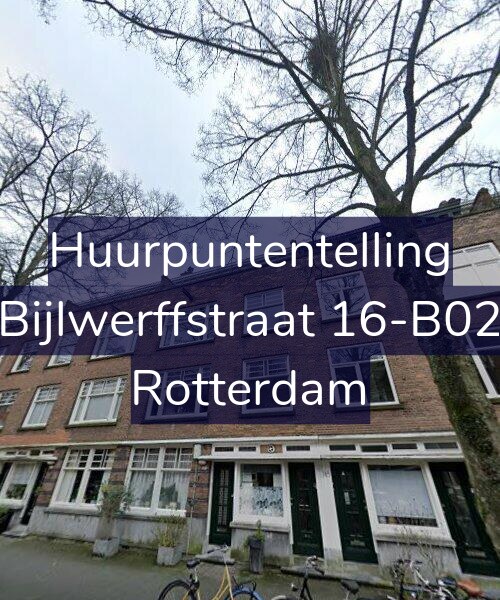 Foto gevel Huurpuntentelling voor Bijlwerffstraat 16-B02, Rotterdam