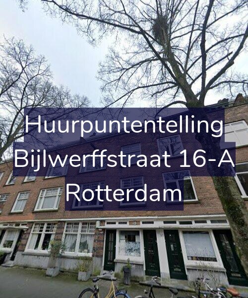 Foto gevel Huurpuntentelling voor Bijlwerffstraat 16-A, Rotterdam