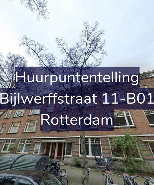 Foto gevel Huurpuntentelling voor Bijlwerffstraat 11-B01, Rotterdam