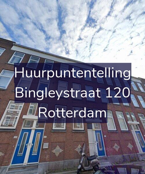 Foto gevel Huurpuntentelling voor Bingleystraat 120, Rotterdam