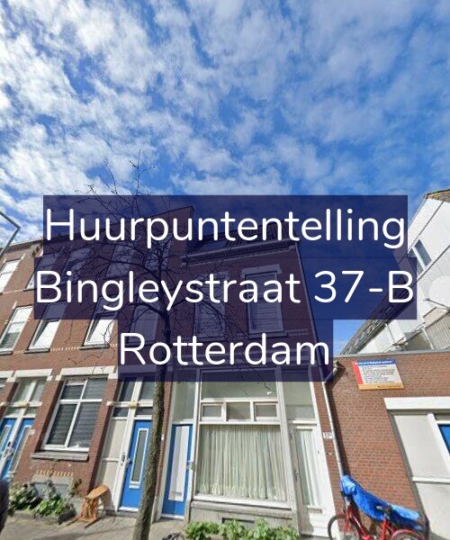 Foto gevel Huurpuntentelling voor Bingleystraat 37-B, Rotterdam