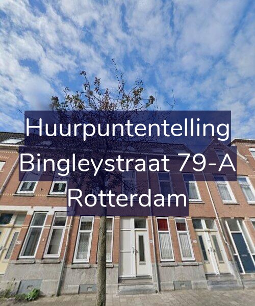 Foto gevel Huurpuntentelling voor Bingleystraat 79-A, Rotterdam