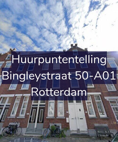 Foto gevel Huurpuntentelling voor Bingleystraat 50-A01, Rotterdam