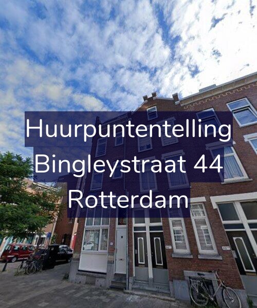 Foto gevel Huurpuntentelling voor Bingleystraat 44, Rotterdam