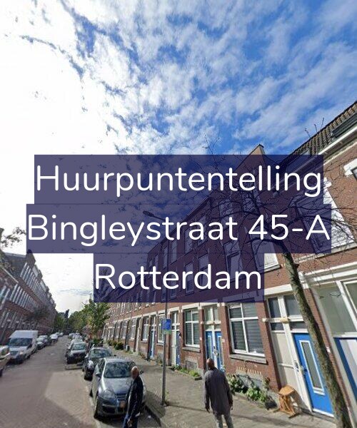 Foto gevel Huurpuntentelling voor Bingleystraat 45-A, Rotterdam