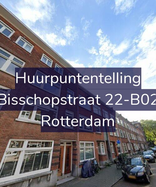 Foto gevel Huurpuntentelling voor Bisschopstraat 22-B02, Rotterdam