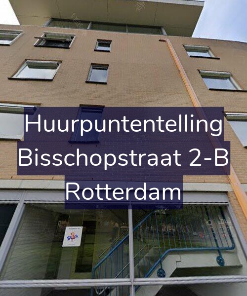 Foto gevel Huurpuntentelling voor Bisschopstraat 2-B, Rotterdam