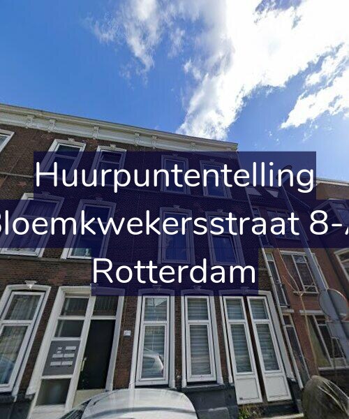 Foto gevel Huurpuntentelling voor Bloemkwekersstraat 8-A, Rotterdam