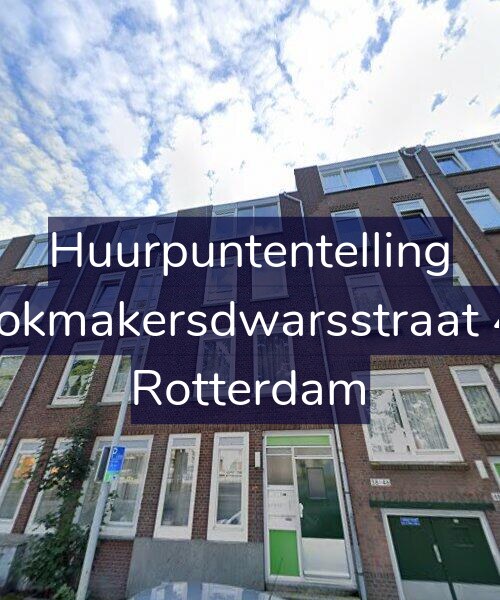 Foto gevel Huurpuntentelling voor Blokmakersdwarsstraat 42, Rotterdam