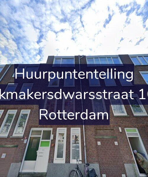Foto gevel Huurpuntentelling voor Blokmakersdwarsstraat 10-B, Rotterdam