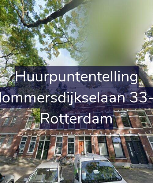 Foto gevel Huurpuntentelling voor Blommersdijkselaan 33-A, Rotterdam