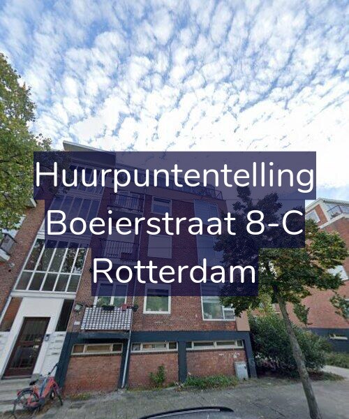Foto gevel Huurpuntentelling voor Boeierstraat 8-C, Rotterdam