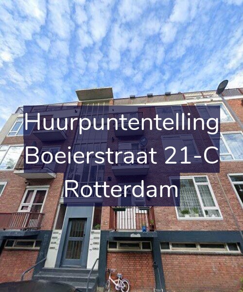 Foto gevel Huurpuntentelling voor Boeierstraat 21-C, Rotterdam