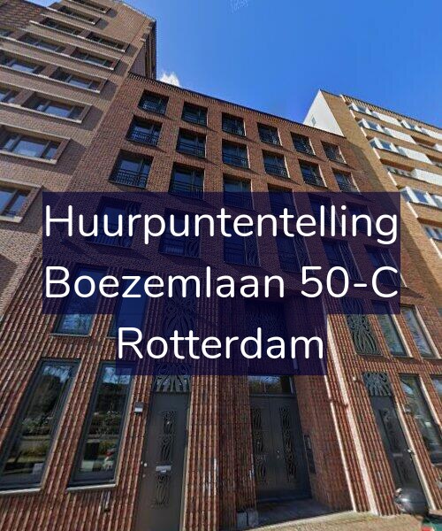 Foto gevel Huurpuntentelling voor Boezemlaan 50-C, Rotterdam