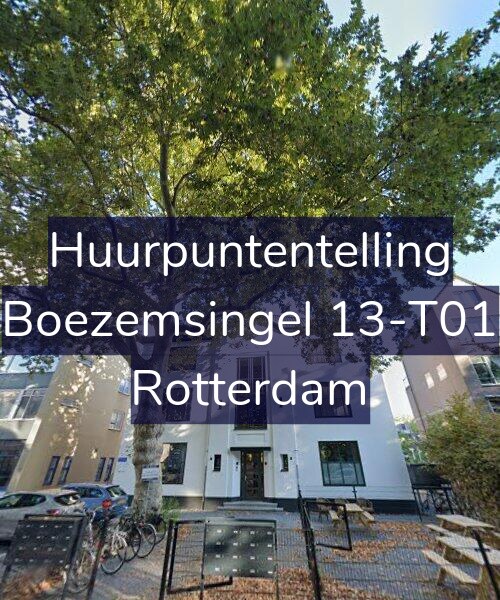 Foto gevel Huurpuntentelling voor Boezemsingel 13-T01, Rotterdam