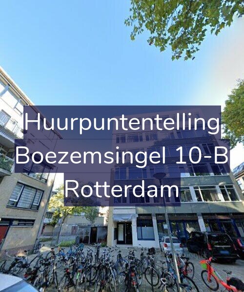 Foto gevel Huurpuntentelling voor Boezemsingel 10-B, Rotterdam