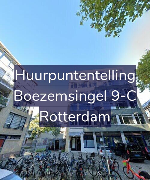 Foto gevel Huurpuntentelling voor Boezemsingel 9-C, Rotterdam