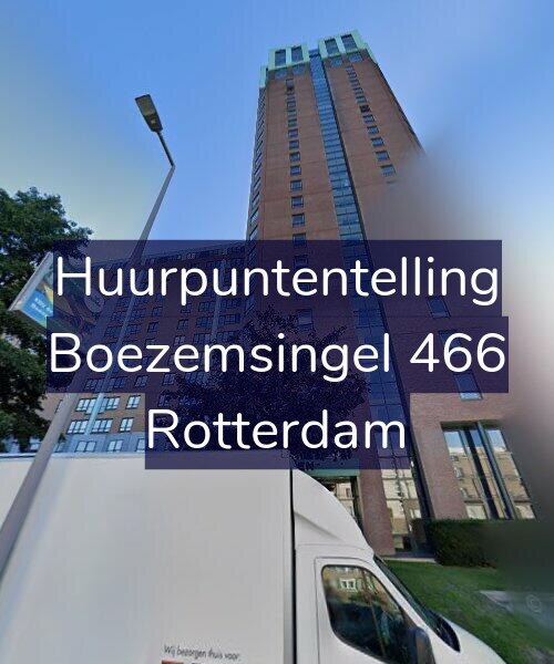 Foto gevel Huurpuntentelling voor Boezemsingel 466, Rotterdam