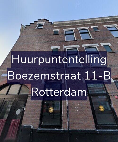 Foto gevel Huurpuntentelling voor Boezemstraat 11-B, Rotterdam