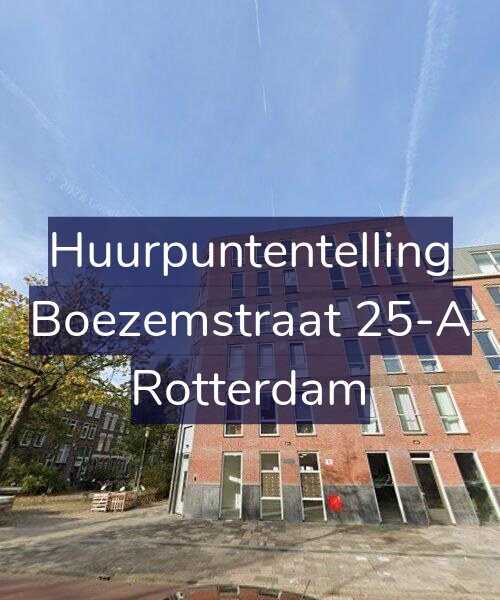 Foto gevel Huurpuntentelling voor Boezemstraat 25-A, Rotterdam