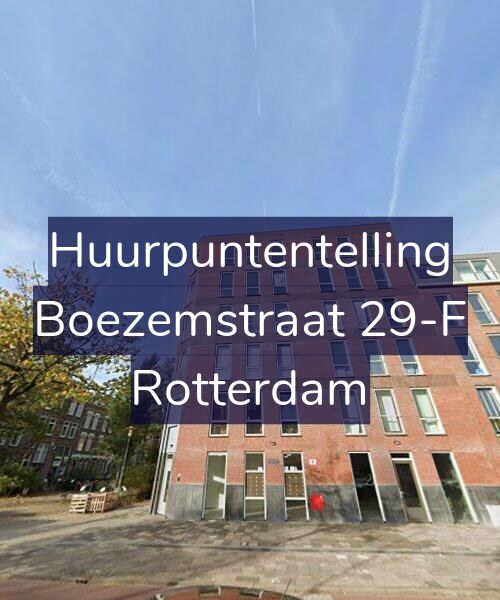 Foto gevel Huurpuntentelling voor Boezemstraat 29-F, Rotterdam