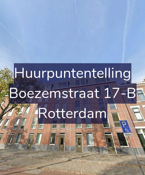 Foto gevel Huurpuntentelling voor Boezemstraat 17-B, Rotterdam