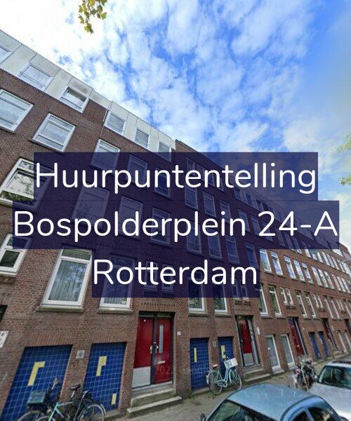 Foto gevel Huurpuntentelling voor Bospolderplein 24-A, Rotterdam