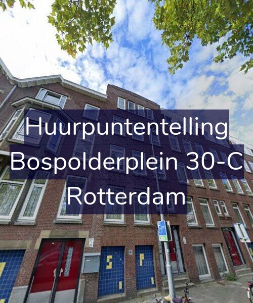 Foto gevel Huurpuntentelling voor Bospolderplein 30-C, Rotterdam