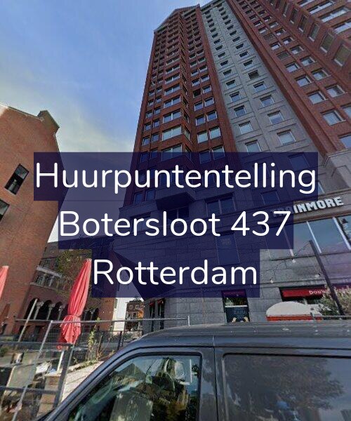 Foto gevel Huurpuntentelling voor Botersloot 437, Rotterdam