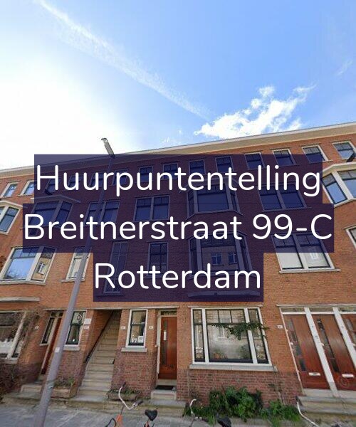 Foto gevel Huurpuntentelling voor Breitnerstraat 99-C, Rotterdam