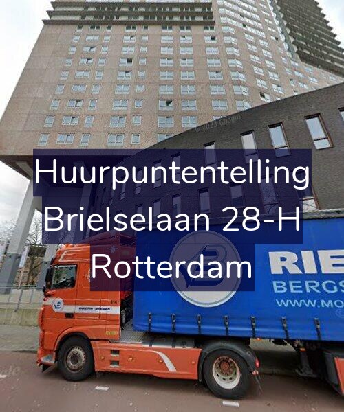 Foto gevel Huurpuntentelling voor Brielselaan 28-H, Rotterdam