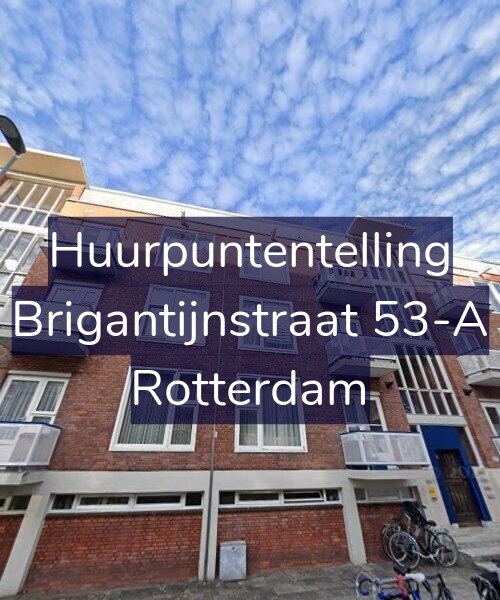 Foto gevel Huurpuntentelling voor Brigantijnstraat 53-A, Rotterdam