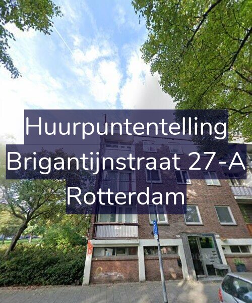 Foto gevel Huurpuntentelling voor Brigantijnstraat 27-A, Rotterdam