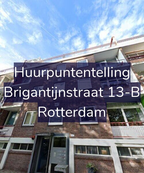 Foto gevel Huurpuntentelling voor Brigantijnstraat 13-B, Rotterdam