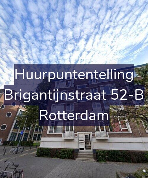 Foto gevel Huurpuntentelling voor Brigantijnstraat 52-B, Rotterdam