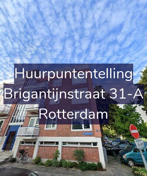 Foto gevel Huurpuntentelling voor Brigantijnstraat 31-A, Rotterdam