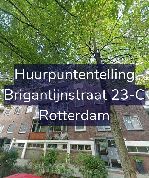 Foto gevel Huurpuntentelling voor Brigantijnstraat 23-C, Rotterdam