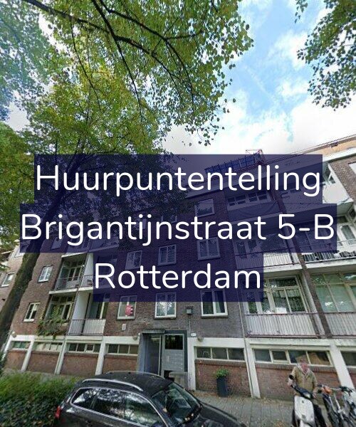 Foto gevel Huurpuntentelling voor Brigantijnstraat 5-B, Rotterdam