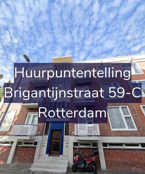 Foto gevel Huurpuntentelling voor Brigantijnstraat 59-C, Rotterdam