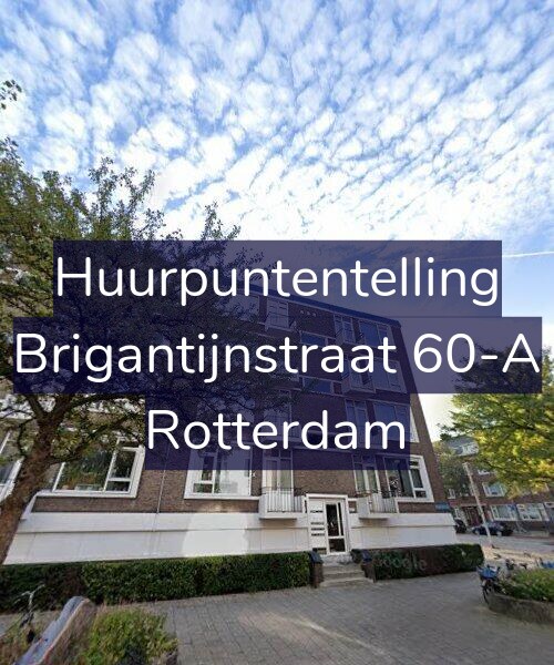 Foto gevel Huurpuntentelling voor Brigantijnstraat 60-A, Rotterdam