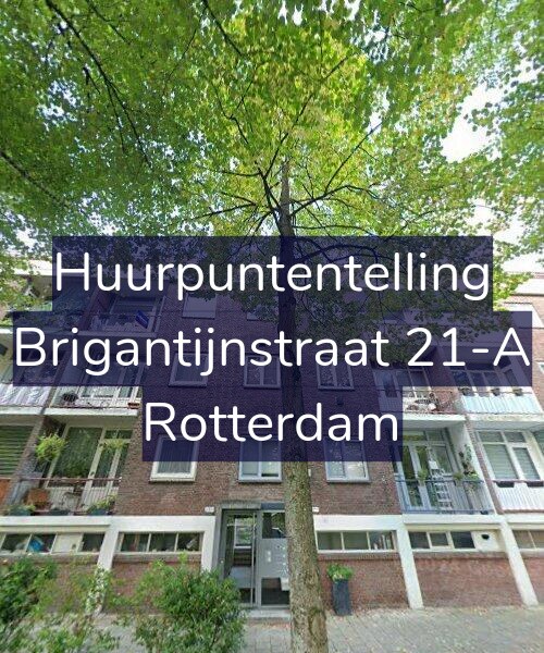 Foto gevel Huurpuntentelling voor Brigantijnstraat 21-A, Rotterdam