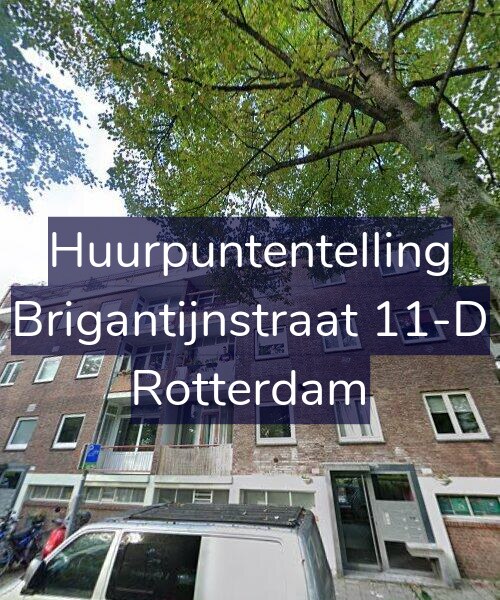 Foto gevel Huurpuntentelling voor Brigantijnstraat 11-D, Rotterdam