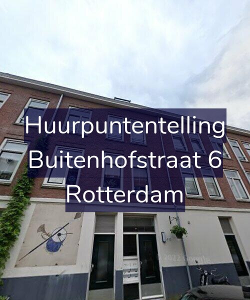 Foto gevel Huurpuntentelling voor Buitenhofstraat 6, Rotterdam
