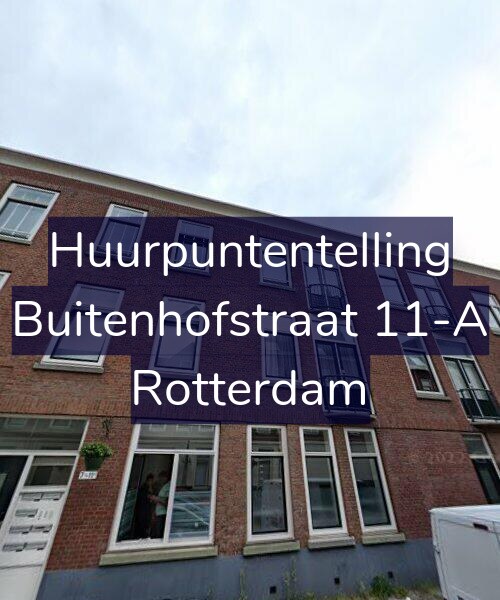 Foto gevel Huurpuntentelling voor Buitenhofstraat 11-A, Rotterdam