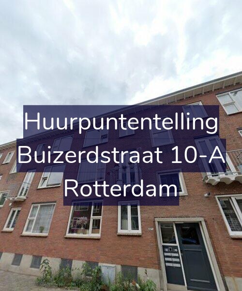 Foto gevel Huurpuntentelling voor Buizerdstraat 10-A, Rotterdam