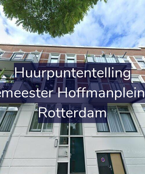 Foto gevel Huurpuntentelling voor Burgemeester Hoffmanplein 57-A, Rotterdam