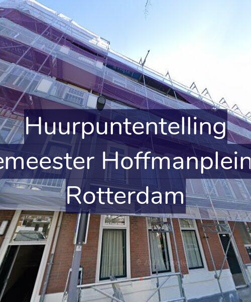 Foto gevel Huurpuntentelling voor Burgemeester Hoffmanplein 68-E, Rotterdam